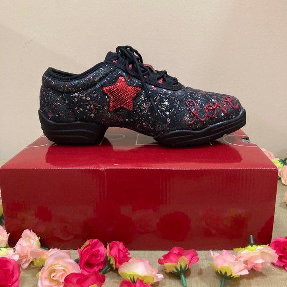 Capezio Canvas Dansneaker DSO3, size 9.5 - ONE OF A KIND! - Picture 16 of 17